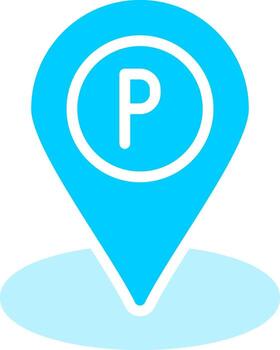 Parking Creative Icon Design vector