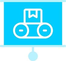 Machine Learning Creative Icon Design vector