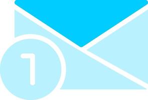 Line two Blue Colour vector
