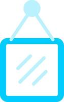 Mirror Creative Icon Design vector