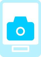 Phone Camera Creative Icon Design vector