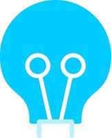 Line two Blue Colour vector
