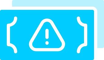 Illegal Creative Icon Design vector