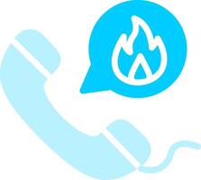 Line two Blue Colour vector
