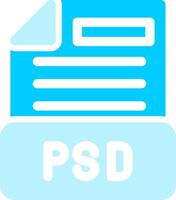 diseño de icono creativo de archivo psd vector