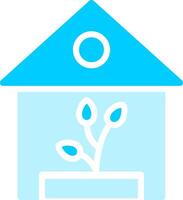 Greenhouse Creative Icon Design vector