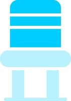 Line two Blue Colour vector
