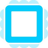 Magic Mirror Creative Icon Design vector