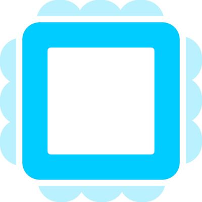 Magic Mirror Creative Icon Design