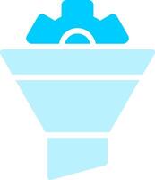 Funnel Creative Icon Design vector