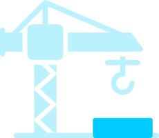 Line two Blue Colour vector