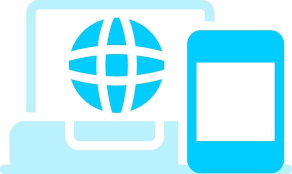 Multi Platform Creative Icon Design vector