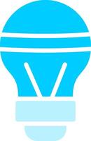 LED Bulb Creative Icon Design vector