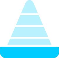 Cone Creative Icon Design vector
