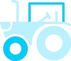 Tractor Creative Icon Design vector