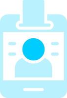 Ski Pass Creative Icon Design vector