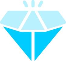 diseño de icono creativo de diamante vector