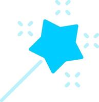 Magic Wand Creative Icon Design vector