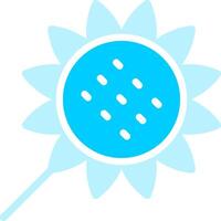 diseño de icono creativo de girasol vector