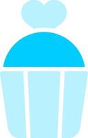 Line two Blue Colour vector