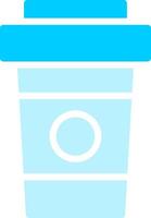 Paper Cup Creative Icon Design vector