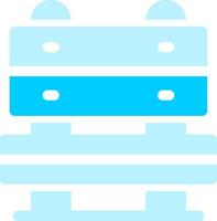Bench Creative Icon Design vector