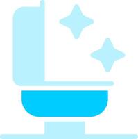 Bathroom Cleaning Creative Icon Design vector