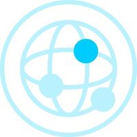 Line two Blue Colour vector