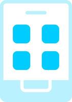 Mobile App Creative Icon Design vector