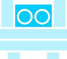 Bed Creative Icon Design vector