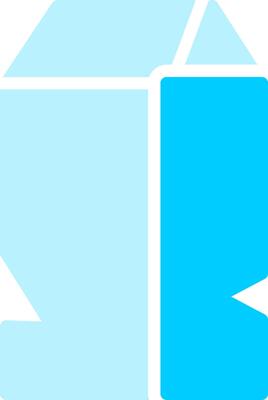 Milk Carton Creative Icon Design