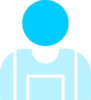 Worker Creative Icon Design vector