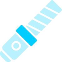 Line two Blue Colour vector
