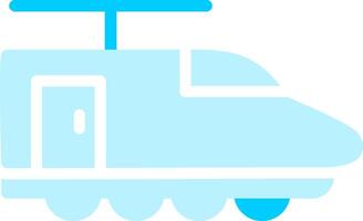 Electric Train Creative Icon Design vector