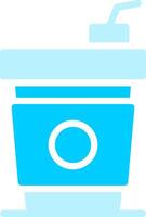Line two Blue Colour vector