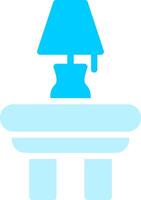 Line two Blue Colour vector