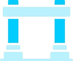Gym Creative Icon Design vector