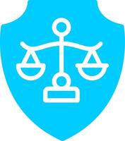 Justice Creative Icon Design vector