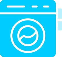 Laundry Creative Icon Design vector