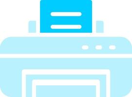 Printer Creative Icon Design vector