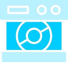 Cd Drive Creative Icon Design vector