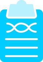 Dna Study Creative Icon Design vector