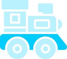 Line two Blue Colour vector
