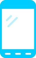 Line two Blue Colour vector