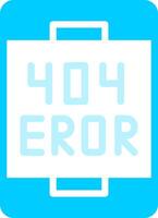 diseño de icono creativo de error vector