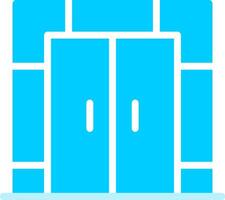 Line two Blue Colour vector