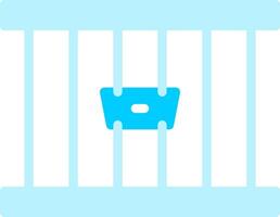 diseño de icono creativo de la cárcel vector