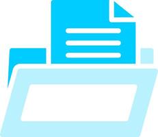 Folder Creative Icon Design vector
