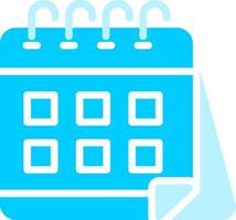 Line two Blue Colour vector