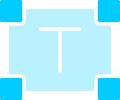 Text Size Creative Icon Design vector